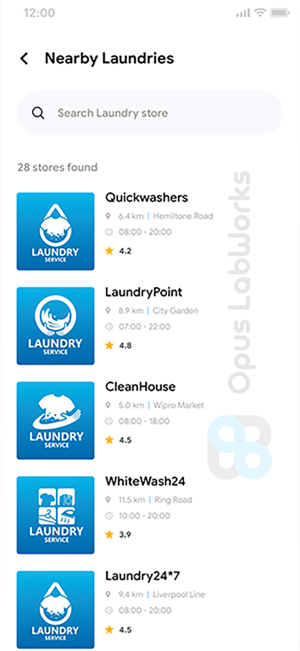 6 App Template Multi Vendor Laundry Booking App Dry Cleaning App Laundry Service App